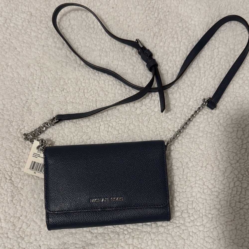 Michael Kors Dark Blue Crossbody Bag